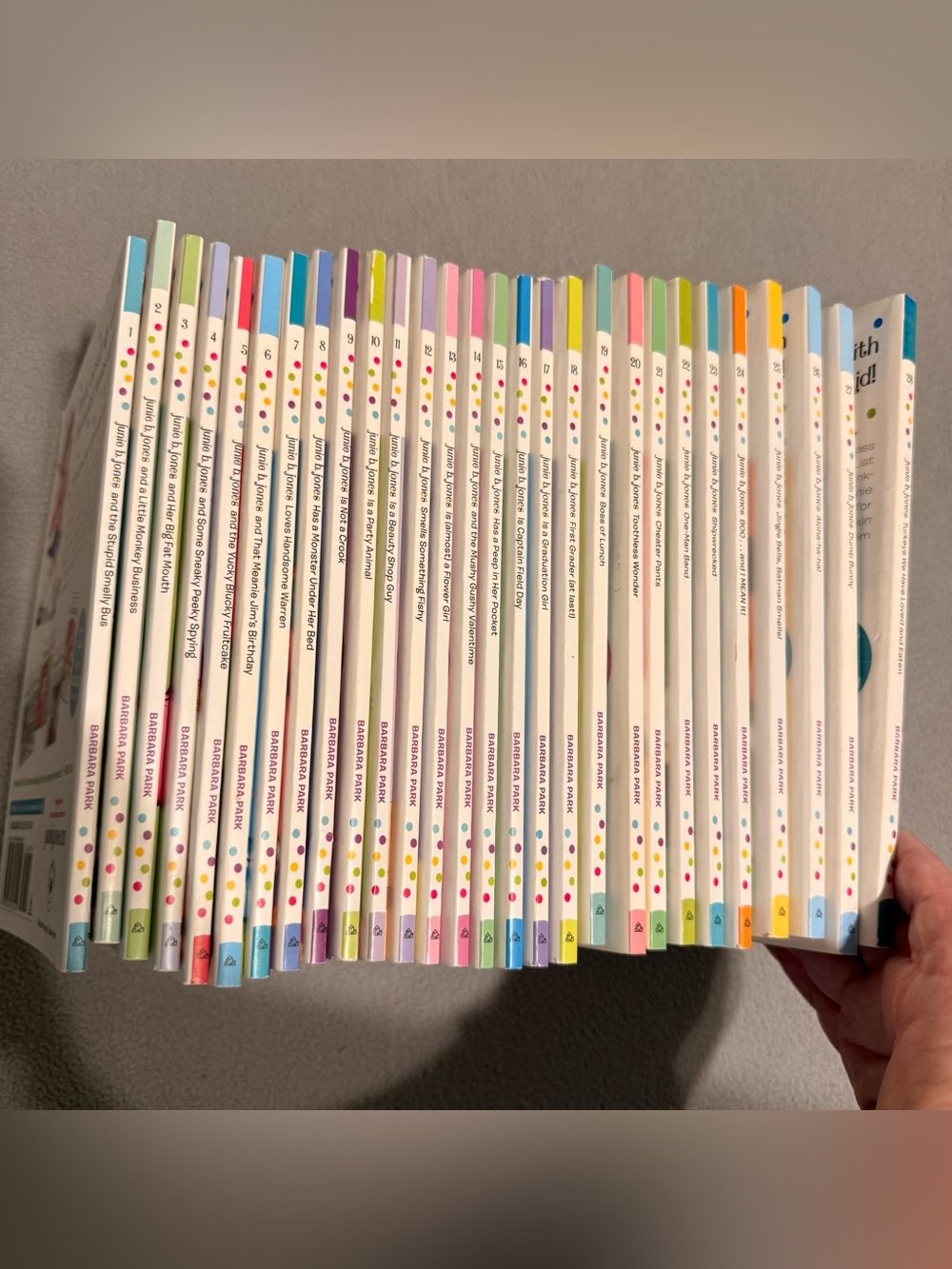 Complete Set Junie B Jones Books - Book Series 1-28 by Barbara Park - Picture 9 of 9